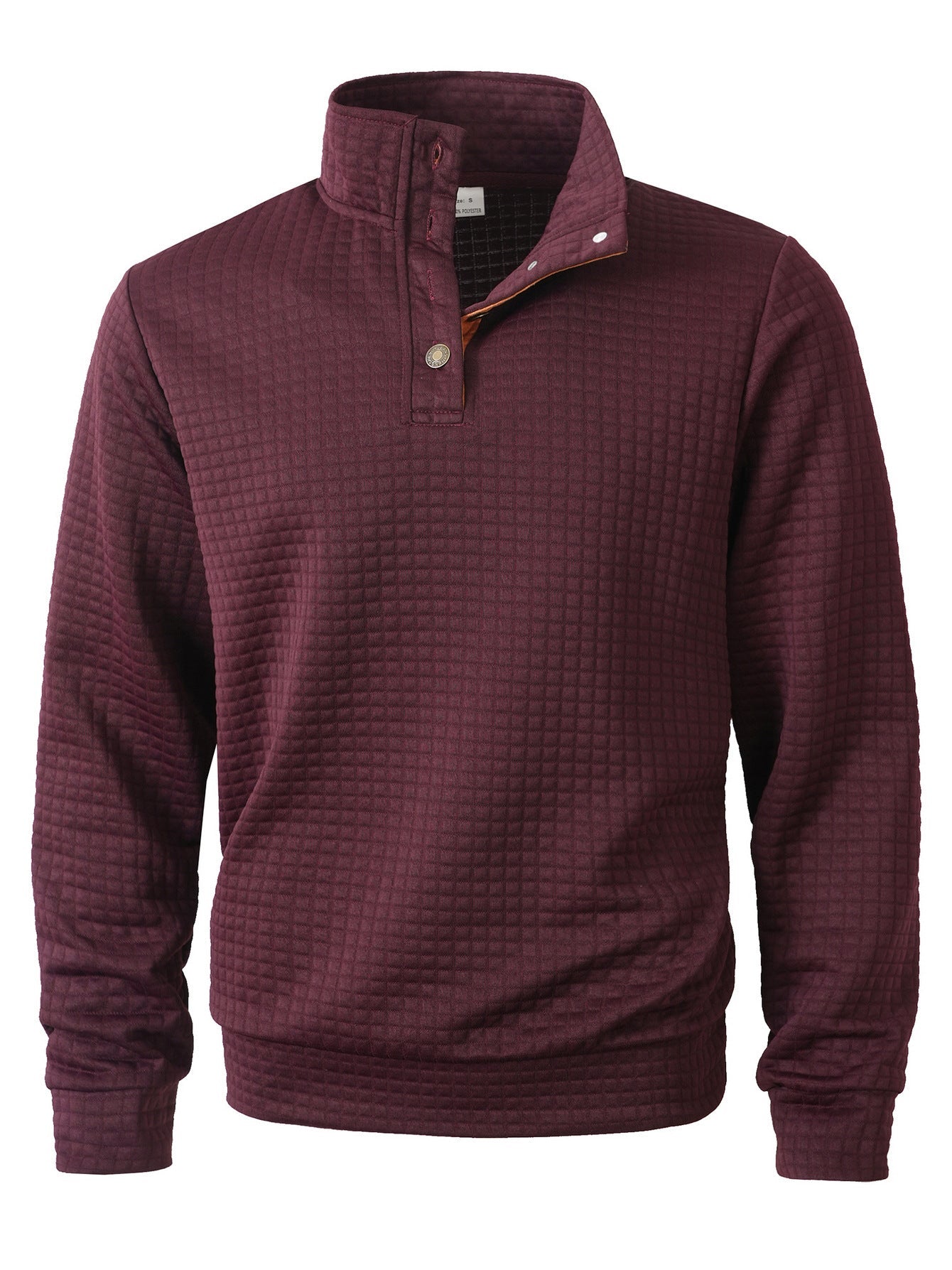 Herren stylischer Pullover mit modischem Stehkragen Krohn-e