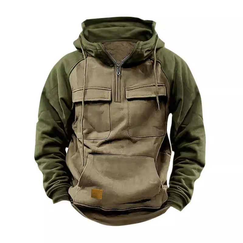 Herren Funktioneller Hoodie mit praktischen Taschen und innovativem Design Krohn-e