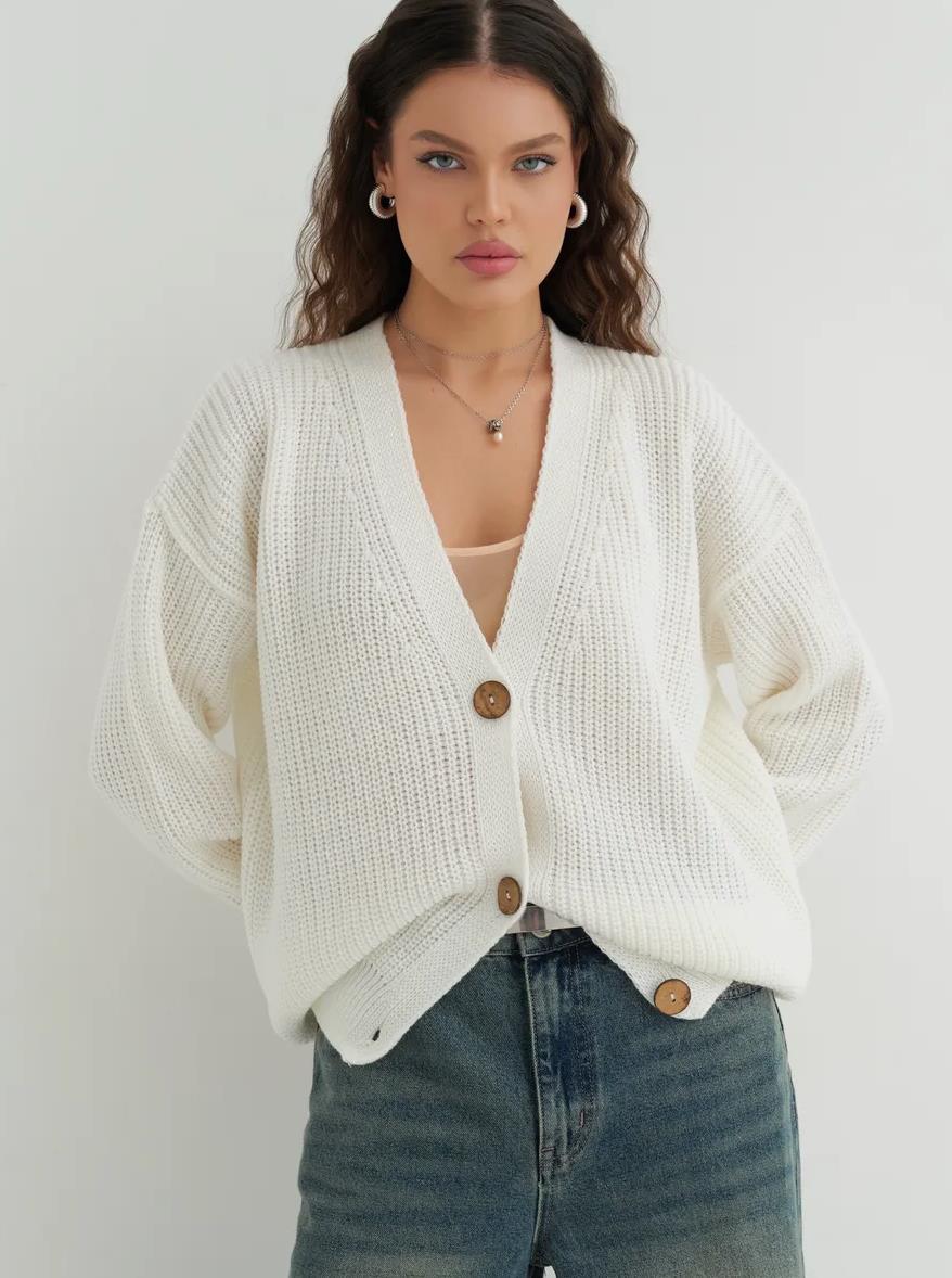 Damen lässiger Strickcardigan Krohn-e