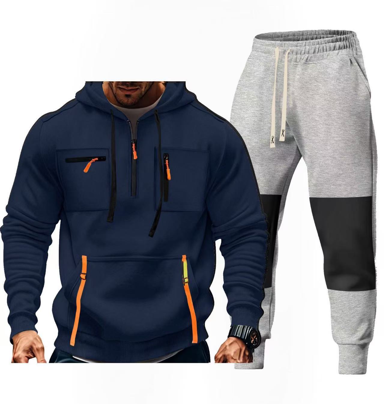 Herren Sportbekleidungsset mit funktionalen Taschen Krohn-e