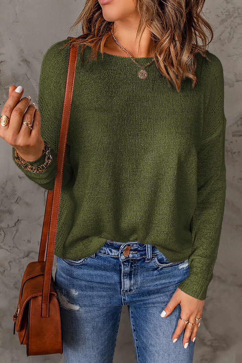 Damen lässiges Strickoberteil Krohn-e