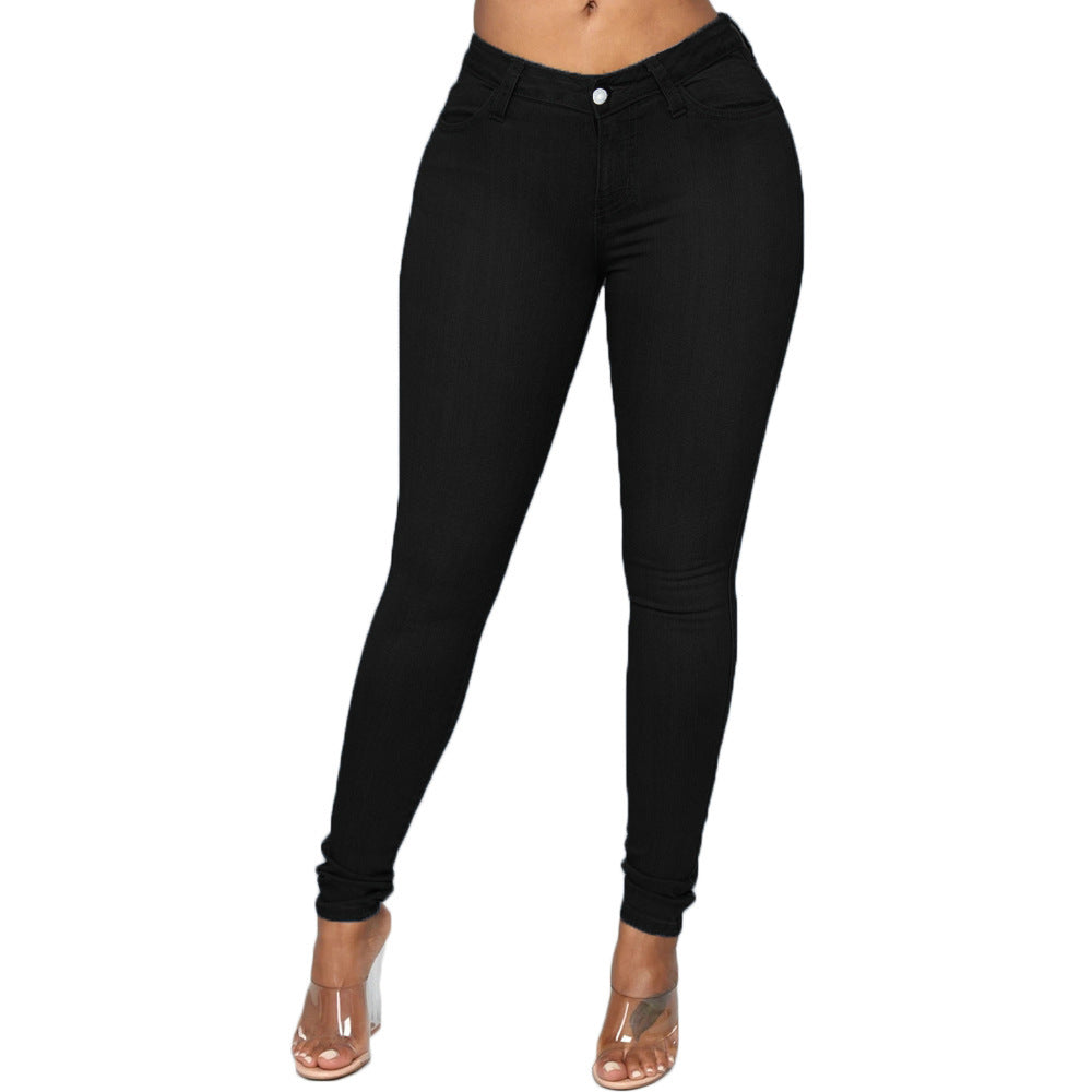 Damen High-Waist Skinny Jeans mit perfektem Sitz Krohn-e