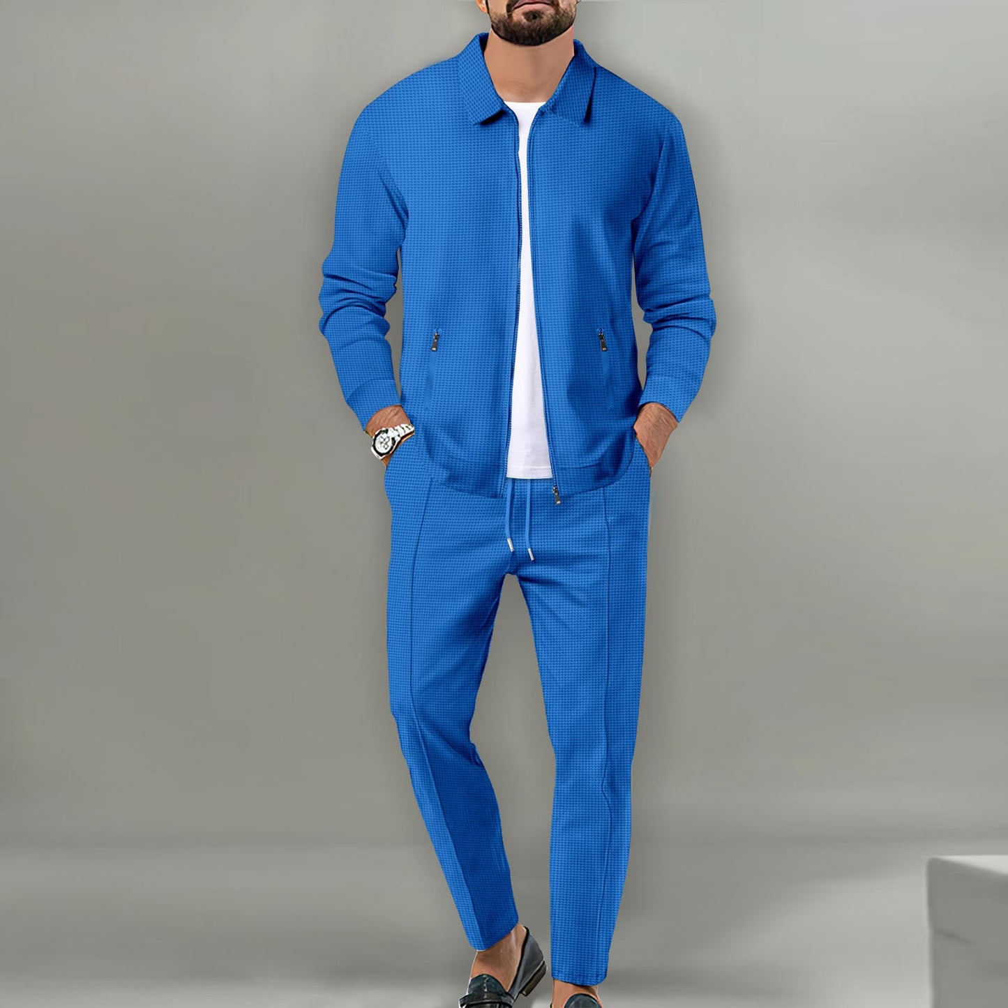 Herren Freizeit-Set aus atmungsaktivem Material mit praktischen Taschen Krohn-e