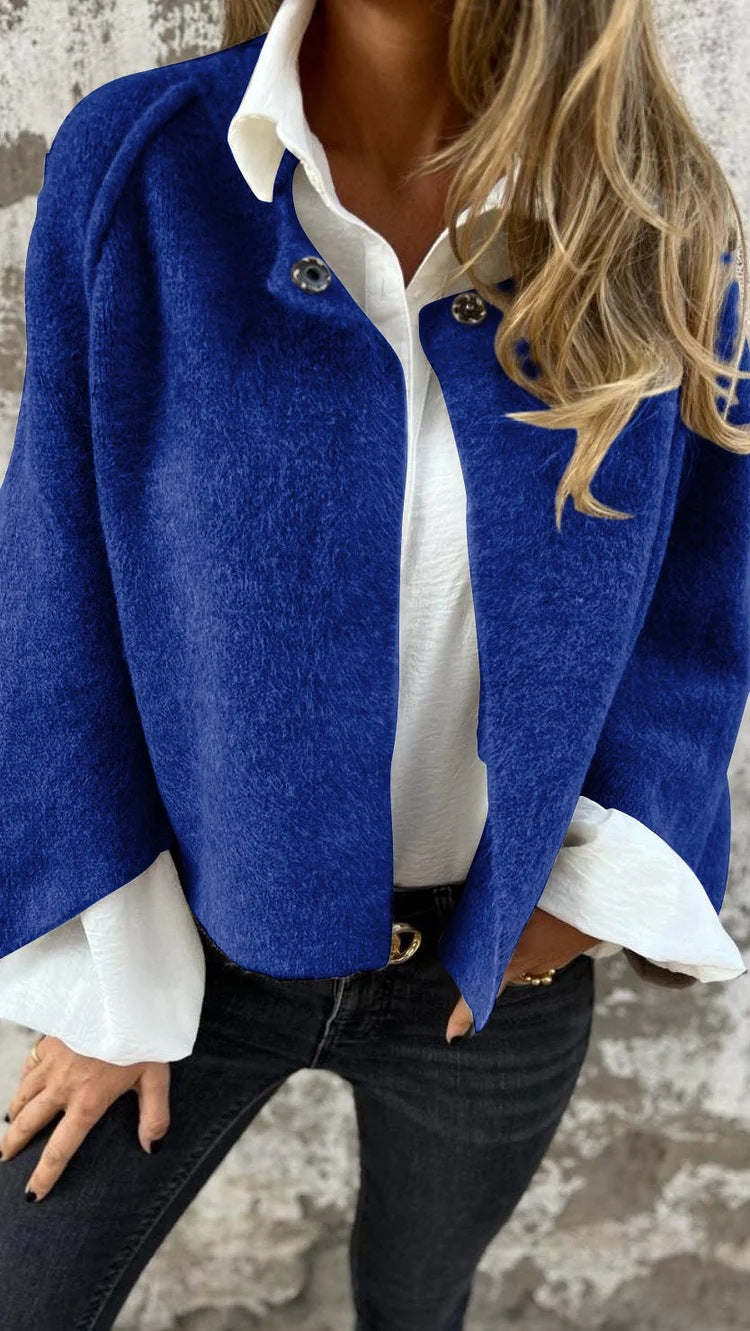 Krohn-e | Kurze Cashmere Langarmjacke