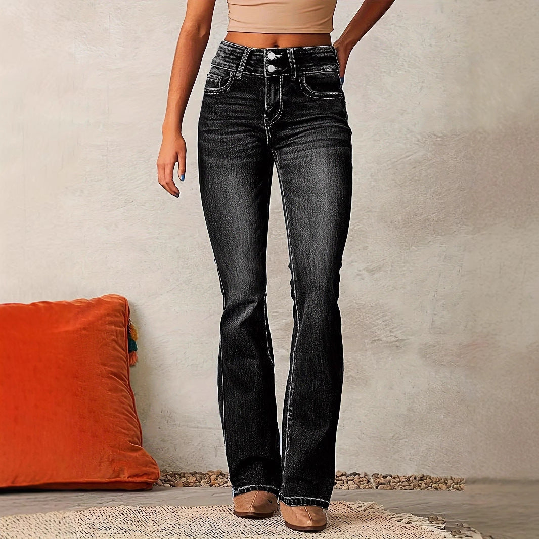 Damen Flared Jeans Krohn-e