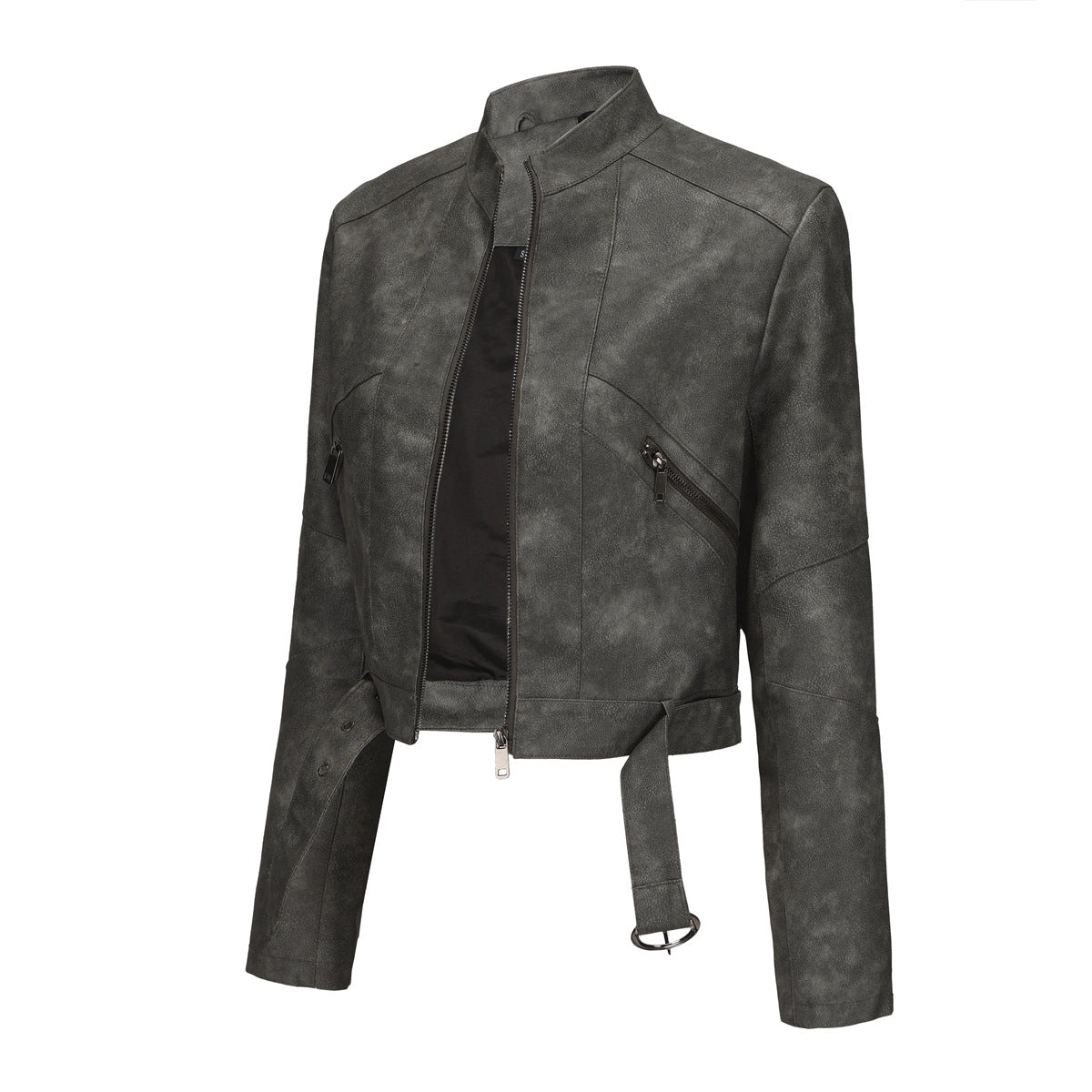 Damen moderne croppedjacke mit stylischem Detail Krohn-e