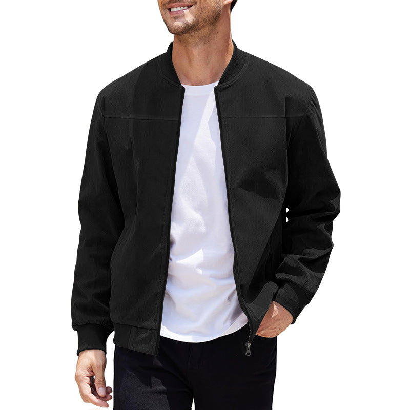Herren stylische Bomberjacke mit sportlichem Schnitt Krohn-e