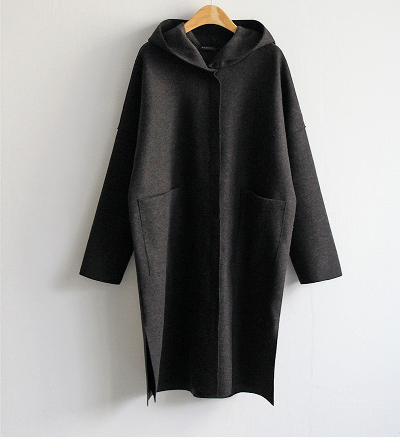Damen Mischung aus Wollmantel Krohn-e