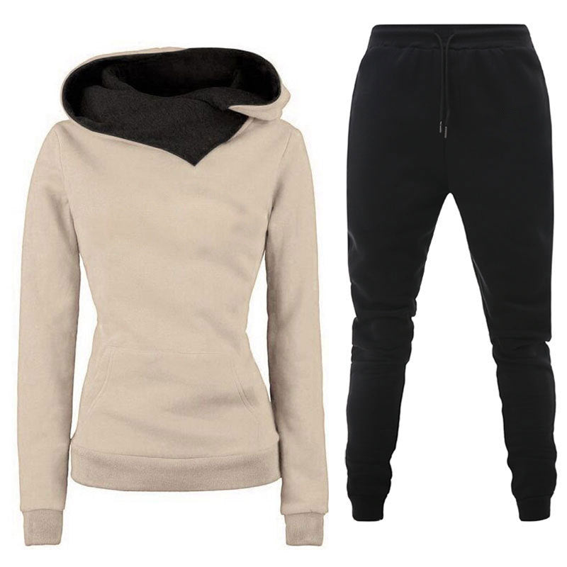 Damen Sportliches Sweater- und Jogginghose Set Krohn-e