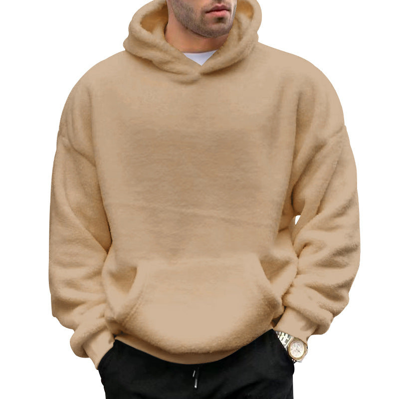 Herren bequemer Oversized Kapuzenpullover Krohn-e