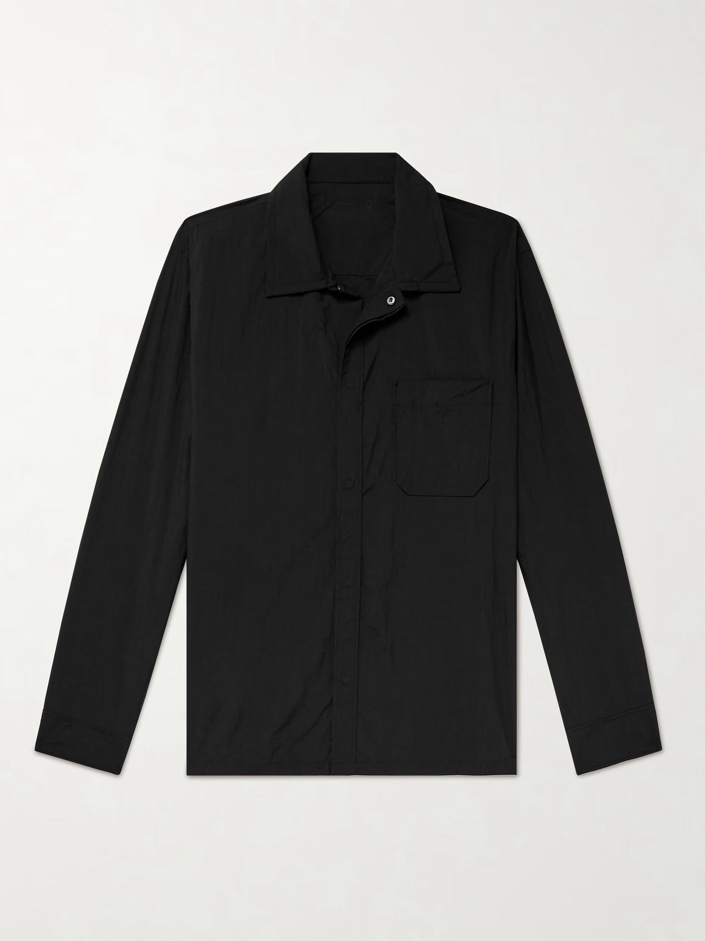 Herren vielseitige Hemdbluse mit aufgesetzter Brusttasche und schickem Kragen Krohn-e