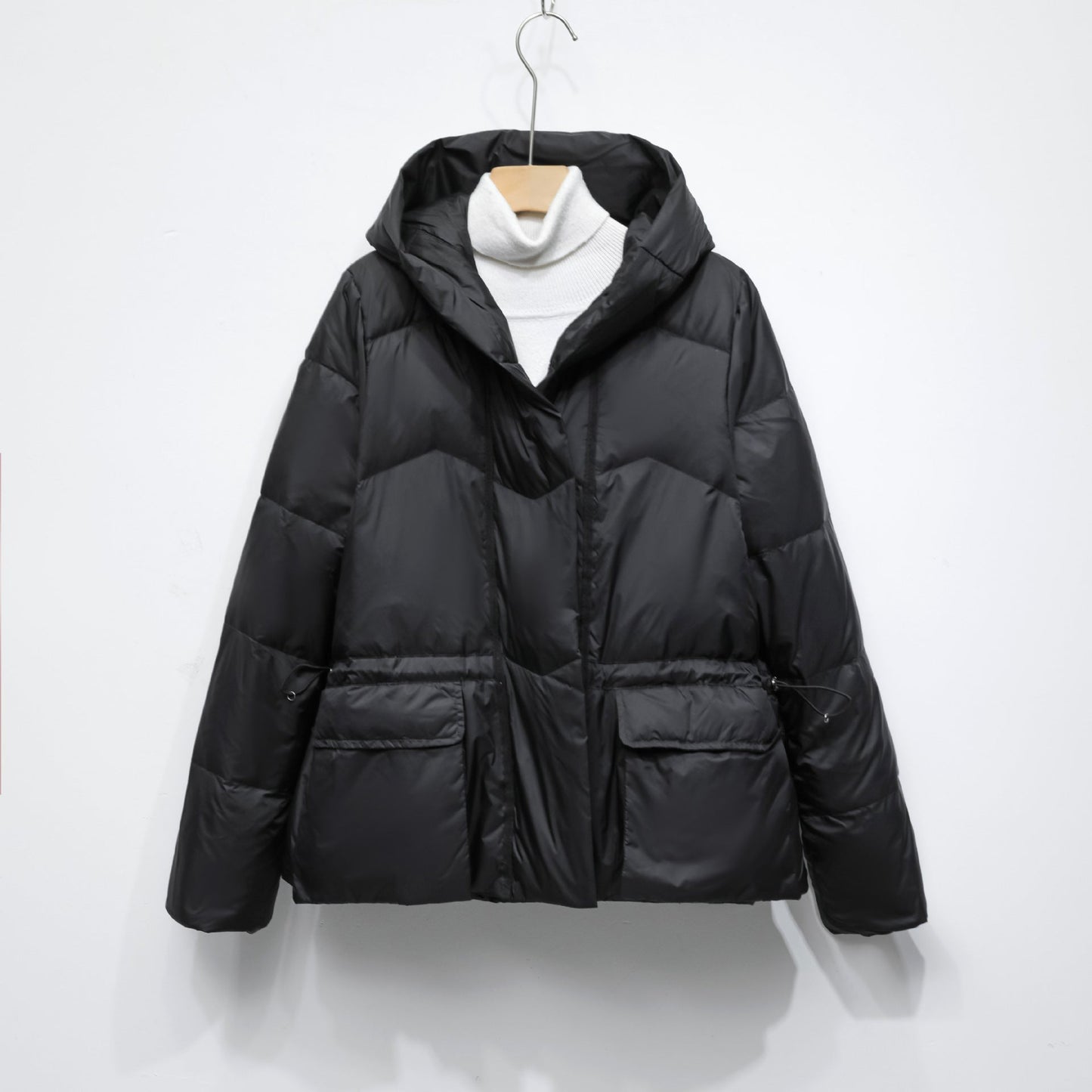 Damen Wintersteppjacke mit stylishen Taschen und Kapuze Krohn-e