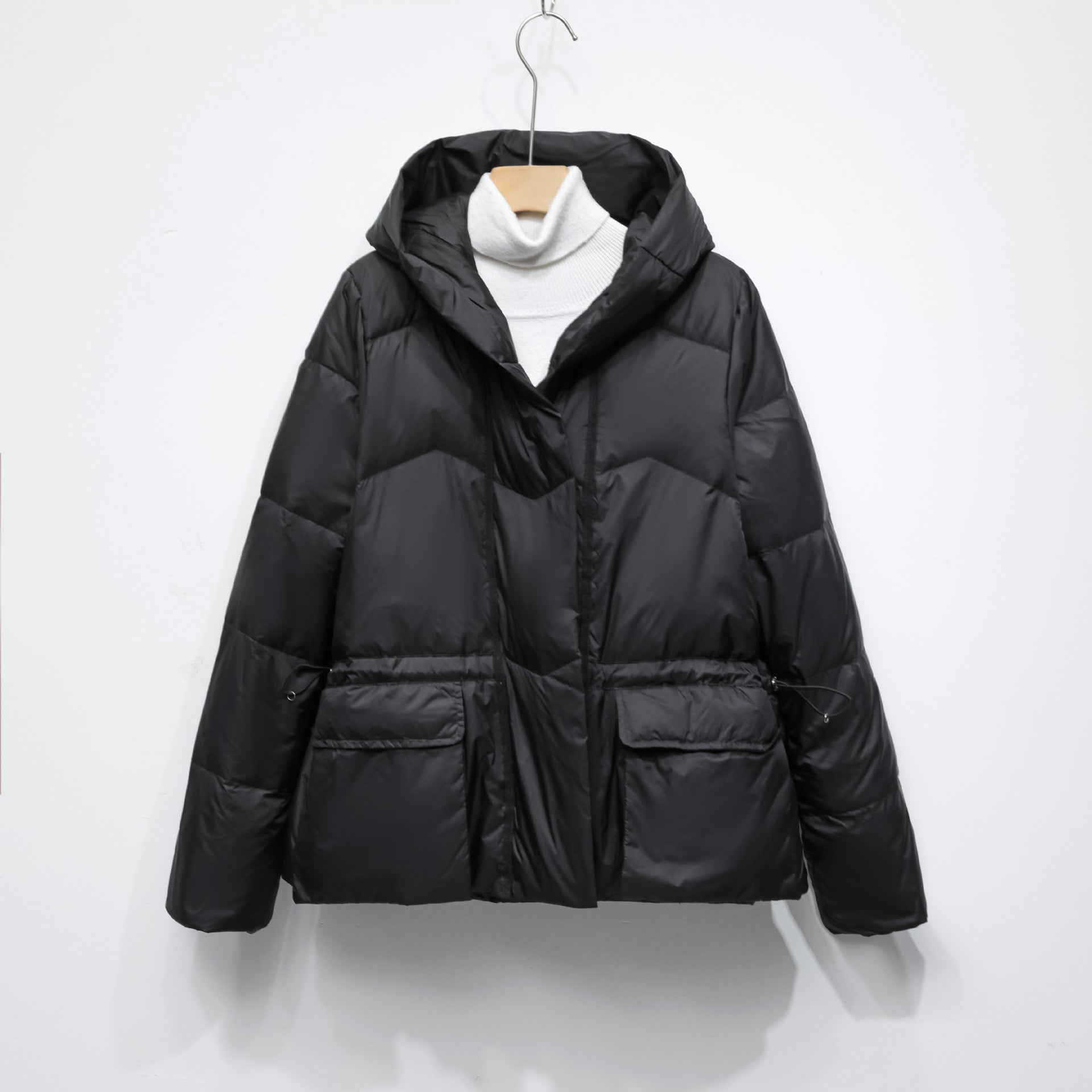 Damen Wintersteppjacke mit stylishen Taschen und Kapuze Krohn-e