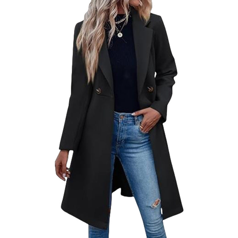 Damen Elegante und modische Langjacke Krohn-e