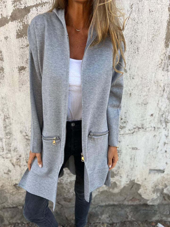 Krohn-e | Zip up Kapuzenjacke