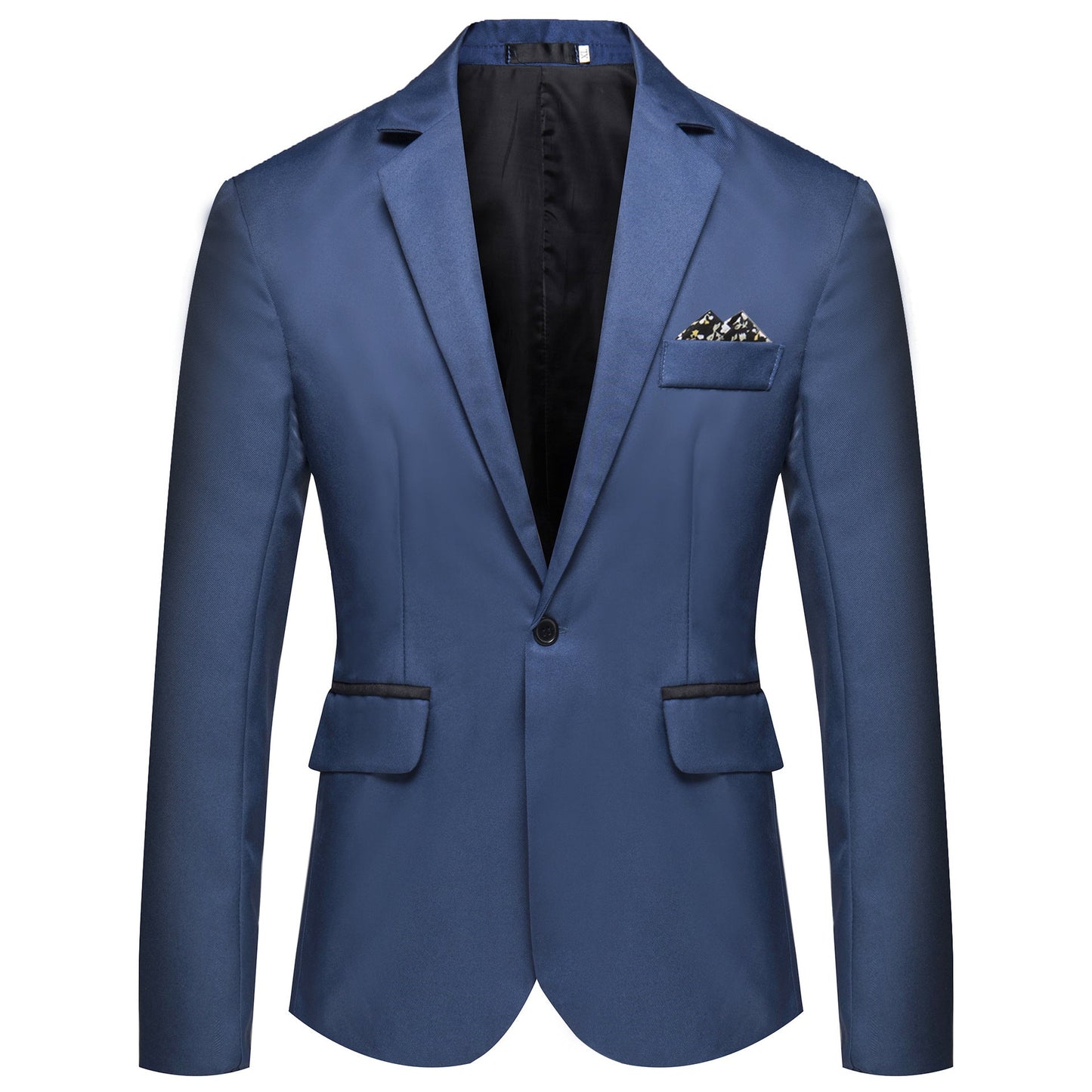Herren modischer und eleganter Anzugjacke mit satiniertem Finish Krohn-e