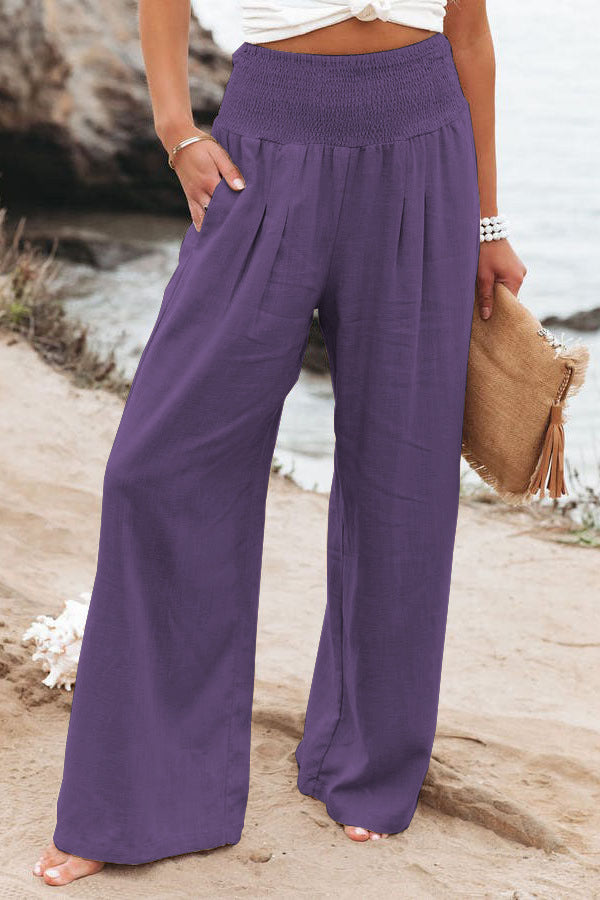 Damen Weite Leinenhose Krohn-e