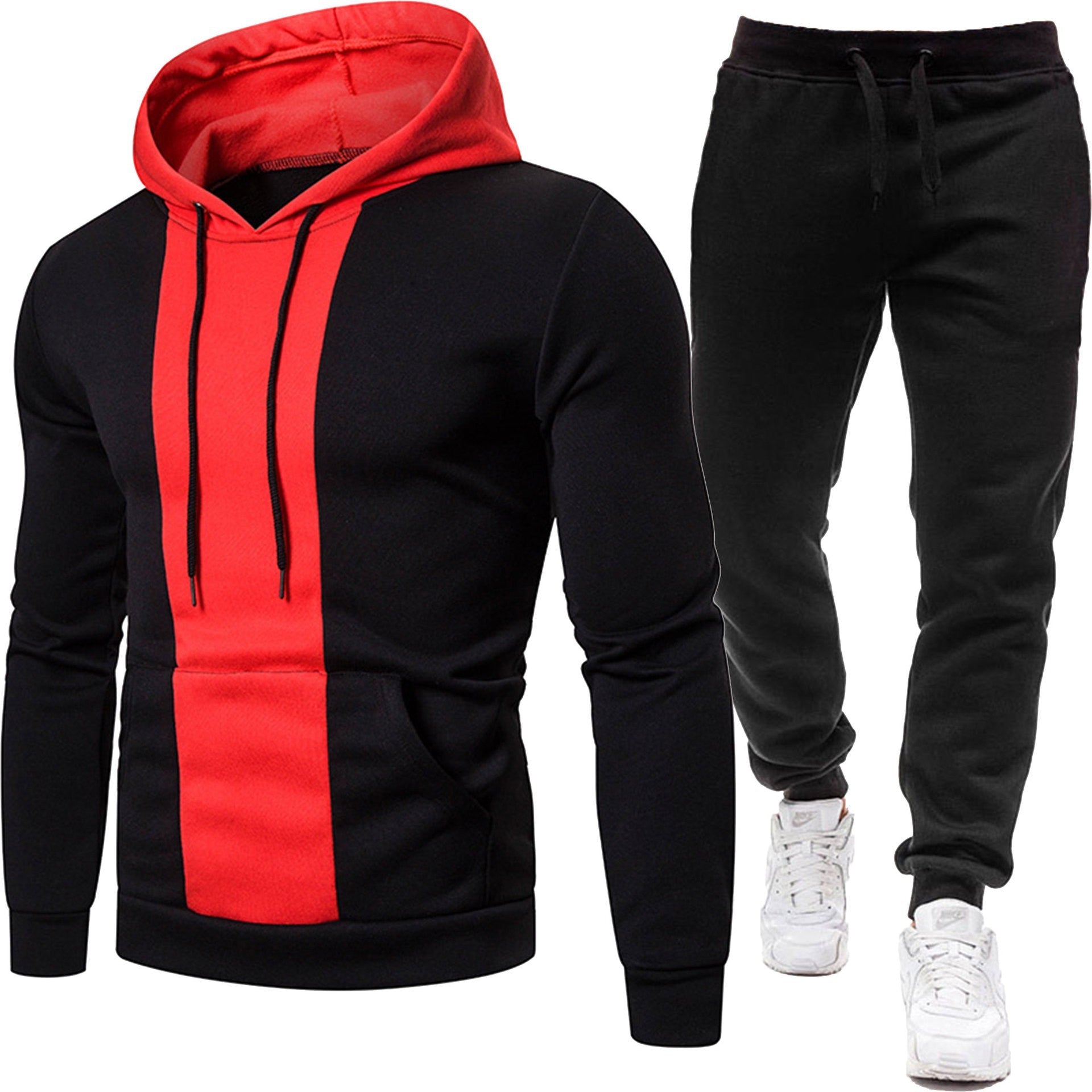 Herren Sportliche Kapuzenjacke und Jogginghose Krohn-e