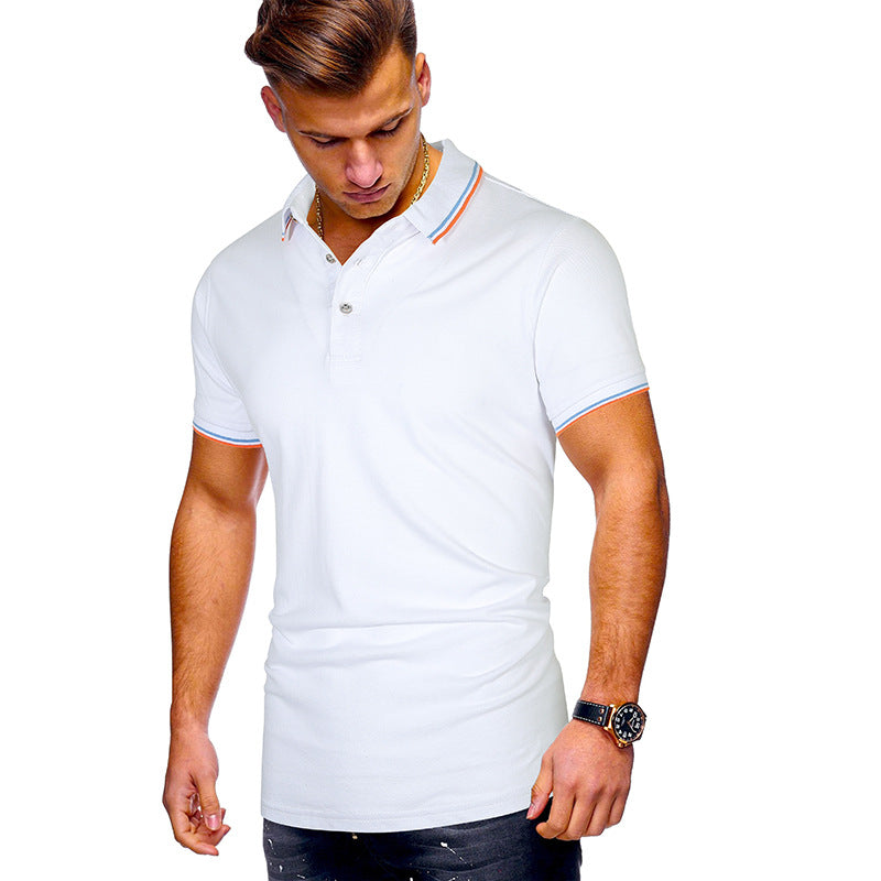 Herren Poloshirt mit modernen Akzenten Krohn-e