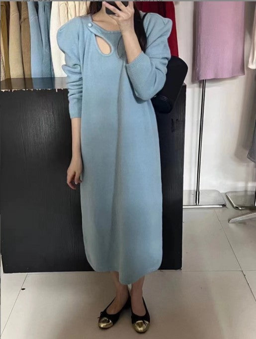 Damen Strickkleid mit modernem Design und eleganten Details Krohn-e