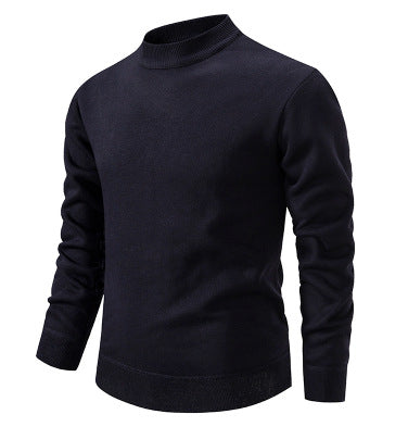 Herren Hochwertiger Strickpullover mit modernem Stehkragen Krohn-e
