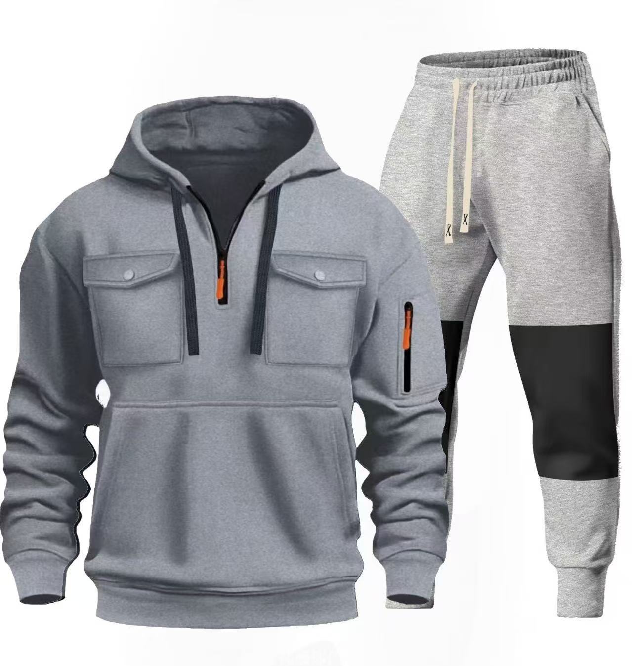 Herren funktionaler Sweatshirt- und Jogginghosen-Set Krohn-e