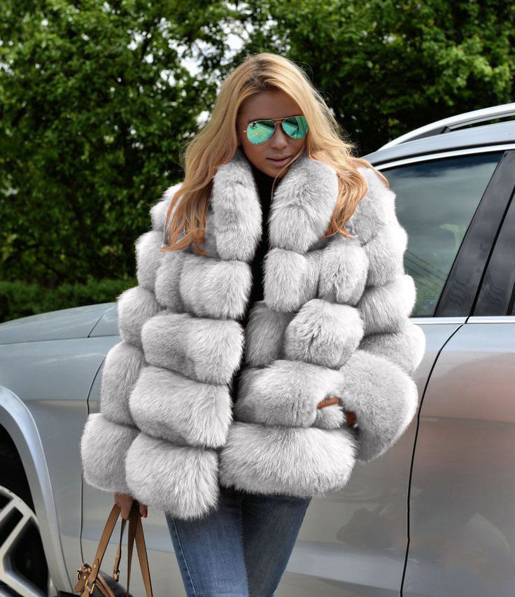 Damen Kunstpelz Bauschjacke Krohn-e