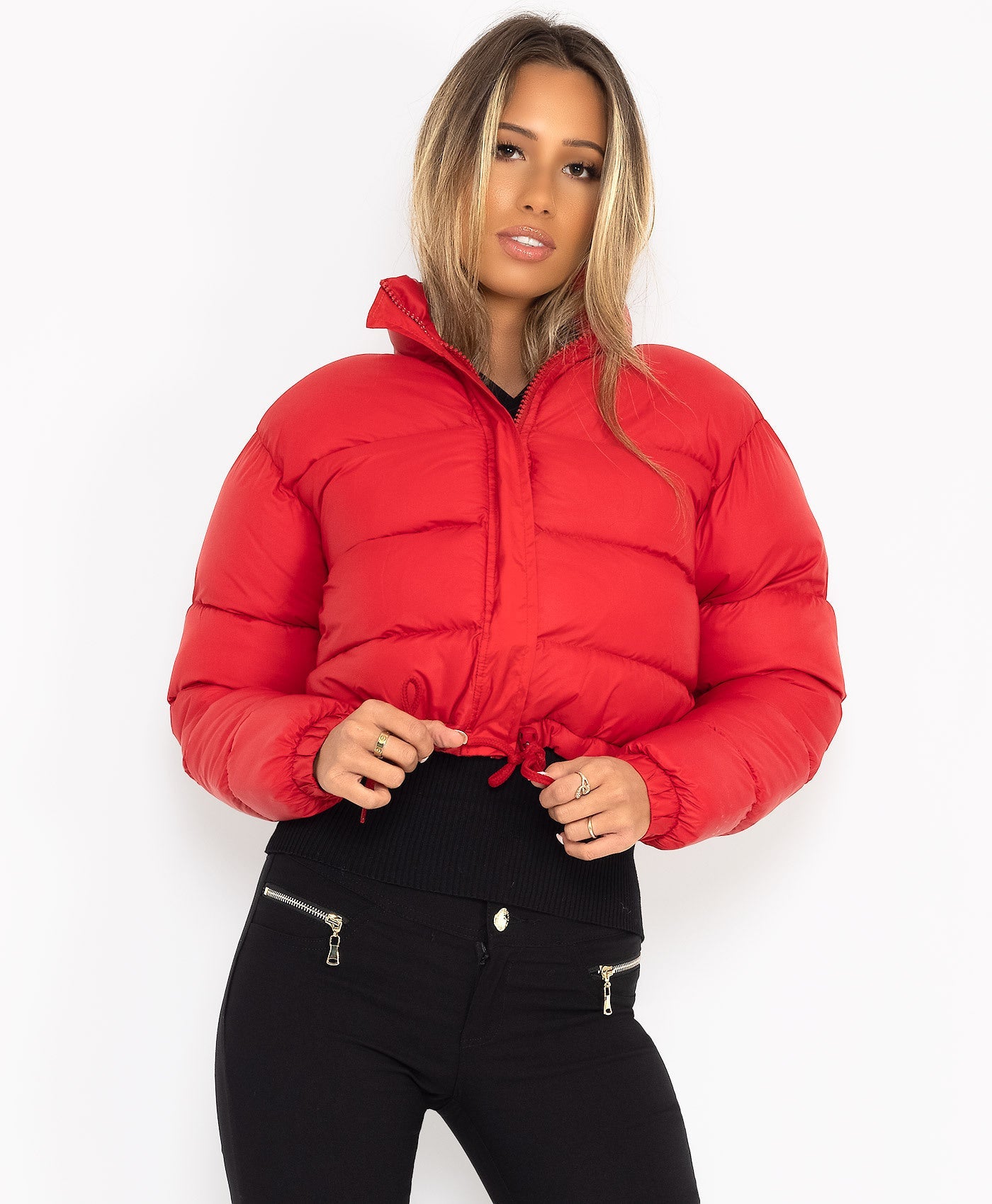 Damen trendige kurze Steppjacke Krohn-e