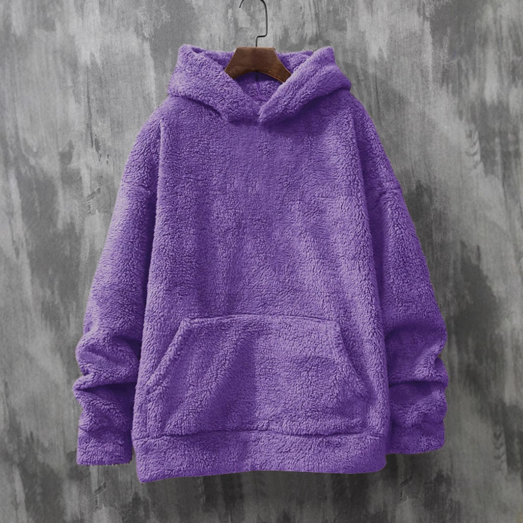 Damen Kuscheliger Fleece Hoodie Krohn-e