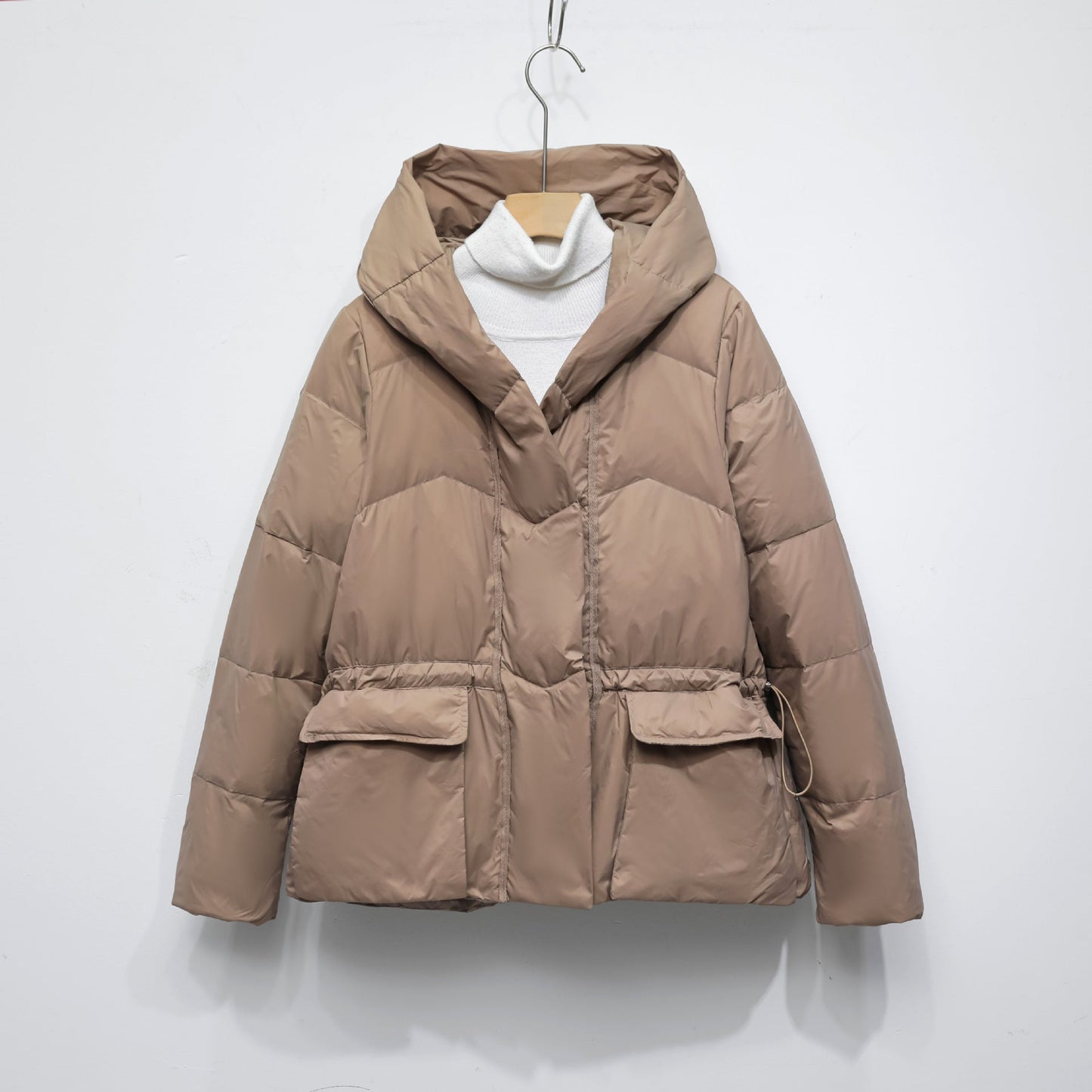 Damen Wintersteppjacke mit stylishen Taschen und Kapuze Krohn-e
