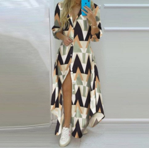 Damen Kimono-Robe mit Printdesign Krohn-e
