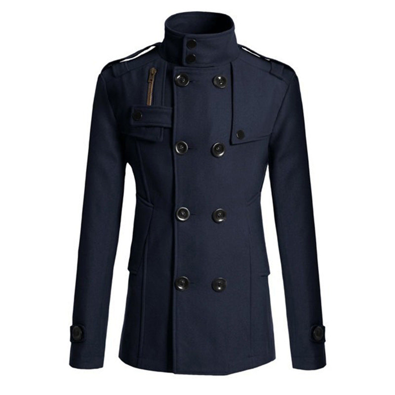 Damen Modischer Trenchcoat mit asymmetrischem Schnitt und praktischen Taschen Krohn-e