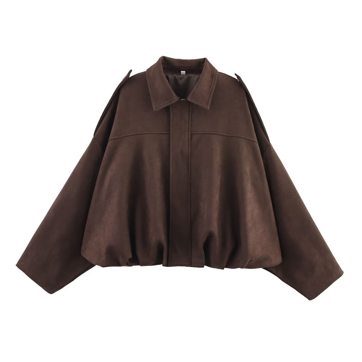 Damen trendige Oversized Jacke Krohn-e