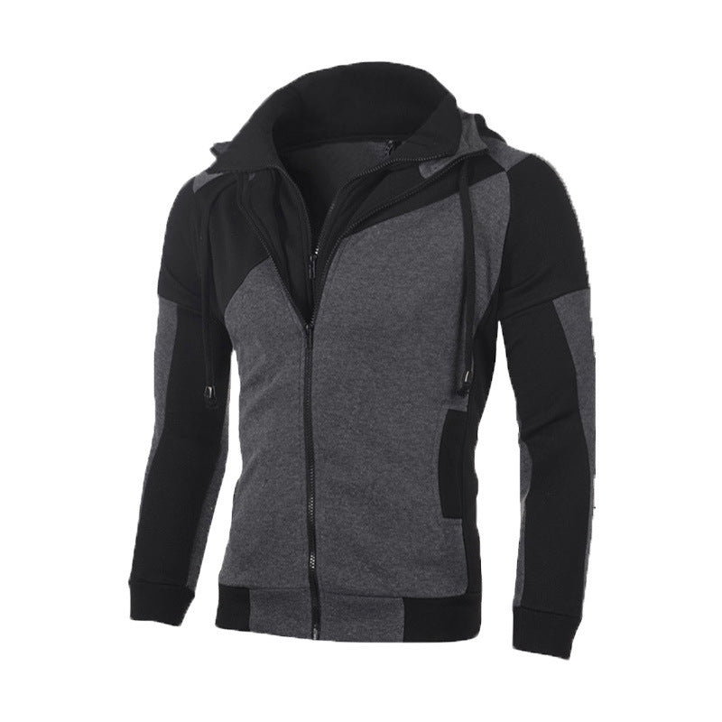 Herren funktionale Sportjacke mit hohem Kragen Krohn-e