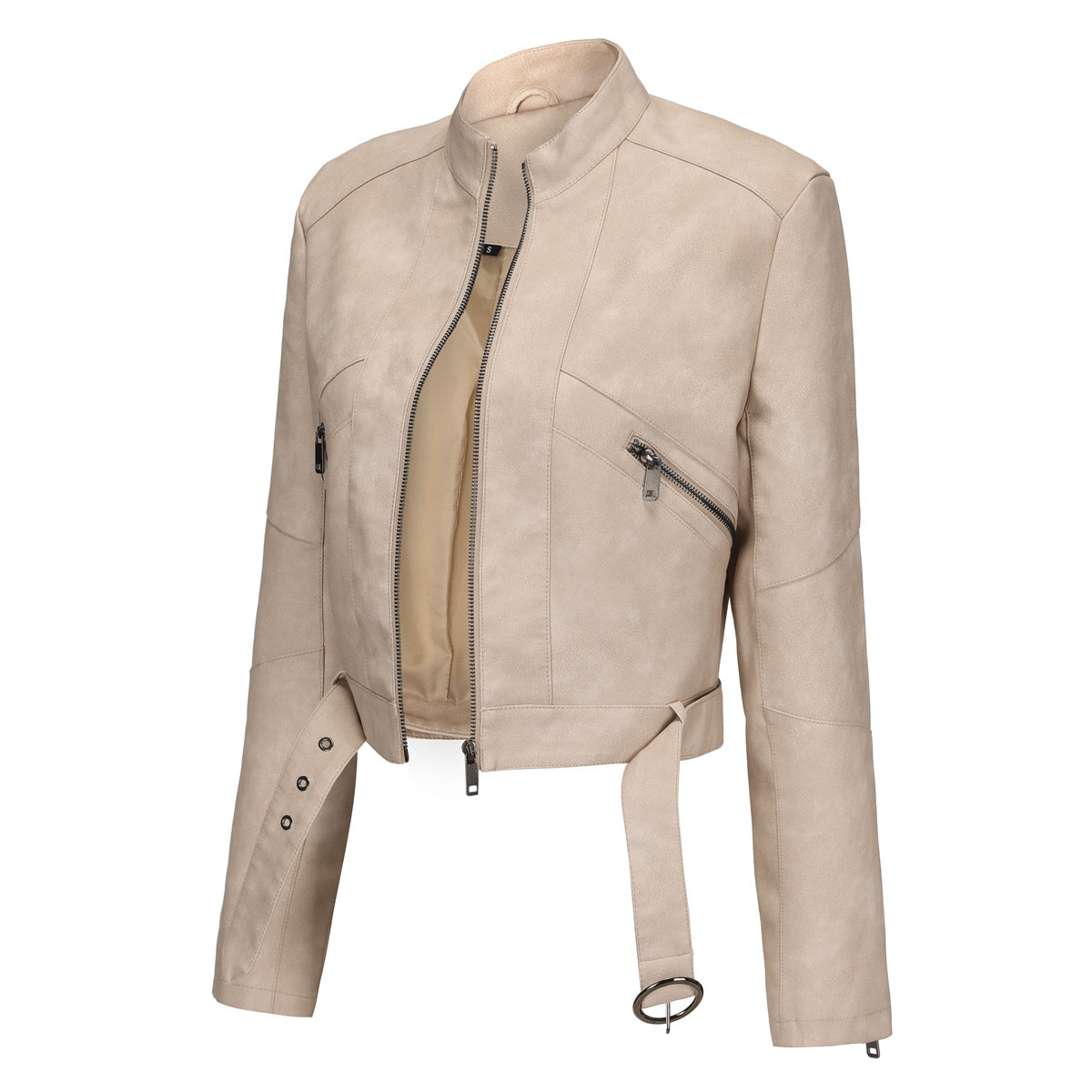 Damen moderne croppedjacke mit stylischem Detail Krohn-e
