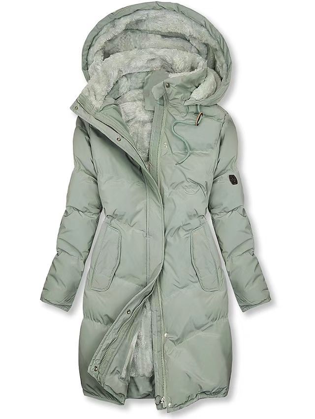 Damen Wärmeisolierte Parkajacke mit kuscheligem Innenfutter Krohn-e