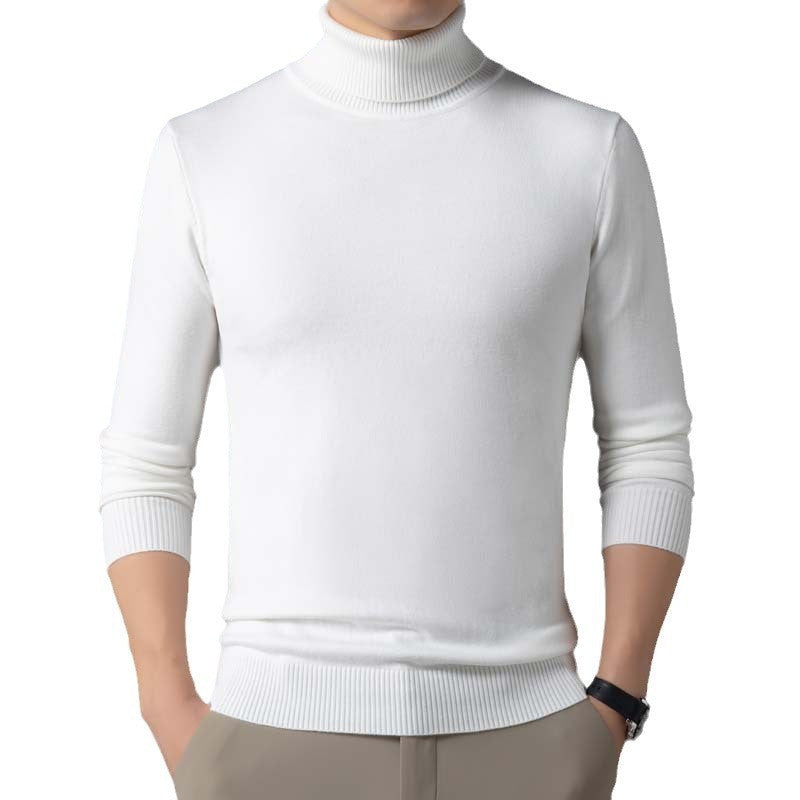 Herren figurbetonter Pullover mit Rollkragen Krohn-e
