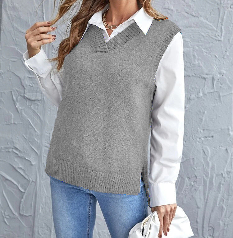Damen lässiger Layering-Pullover Krohn-e