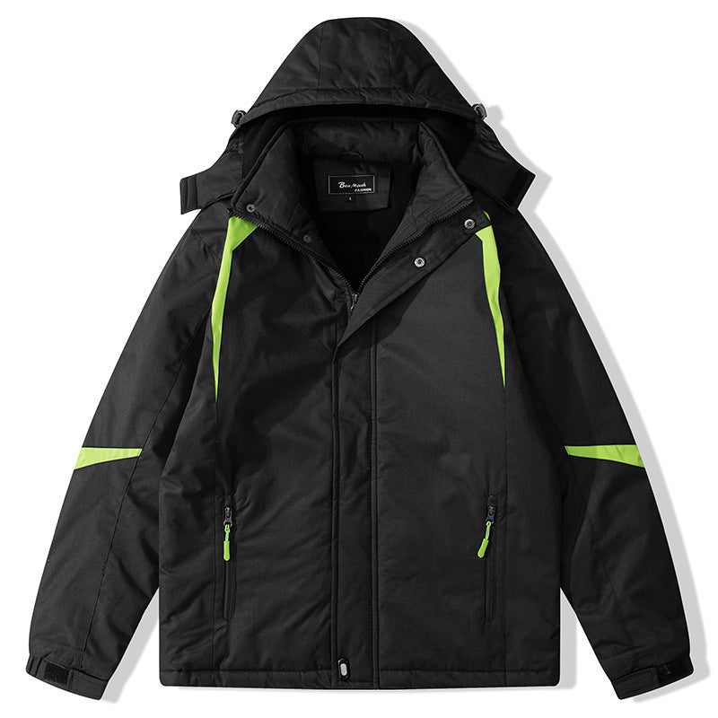 Damen isolierte Outdoor-Jacke mit verstellbarer Kapuze Krohn-e