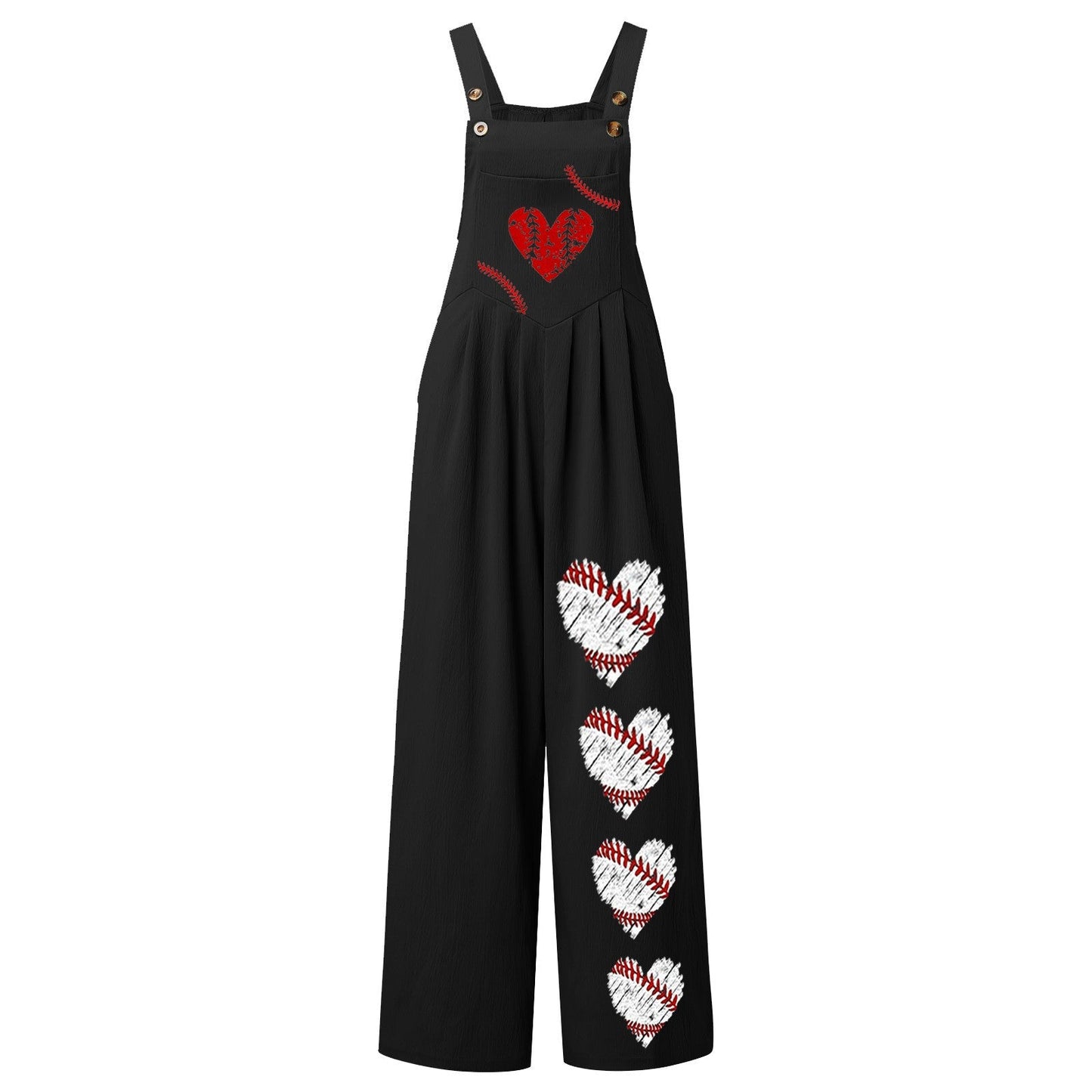 Damen Latzhose mit einzigartigem Herz-Motiv Krohn-e
