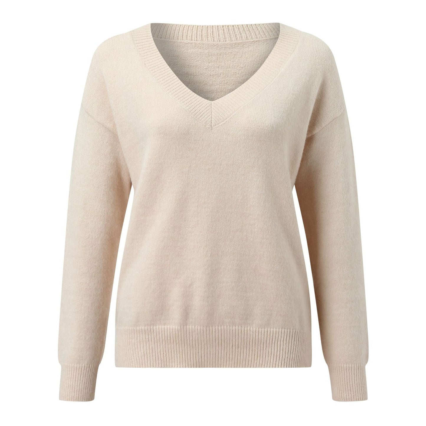 Damen eleganter V-Ausschnitt Pullover Krohn-e