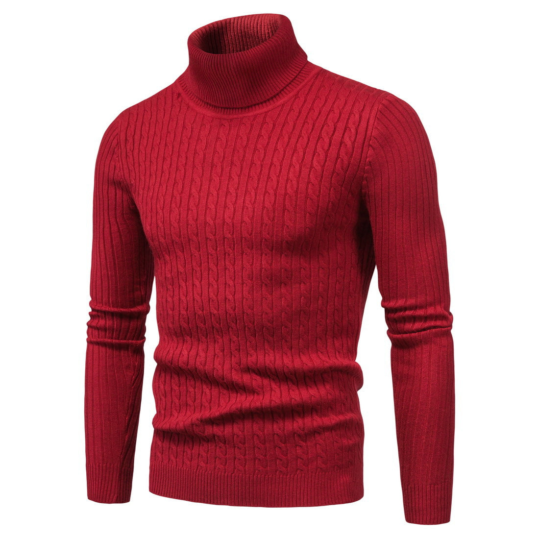 Herren komfortabler Rollkragenpullover Krohn-e