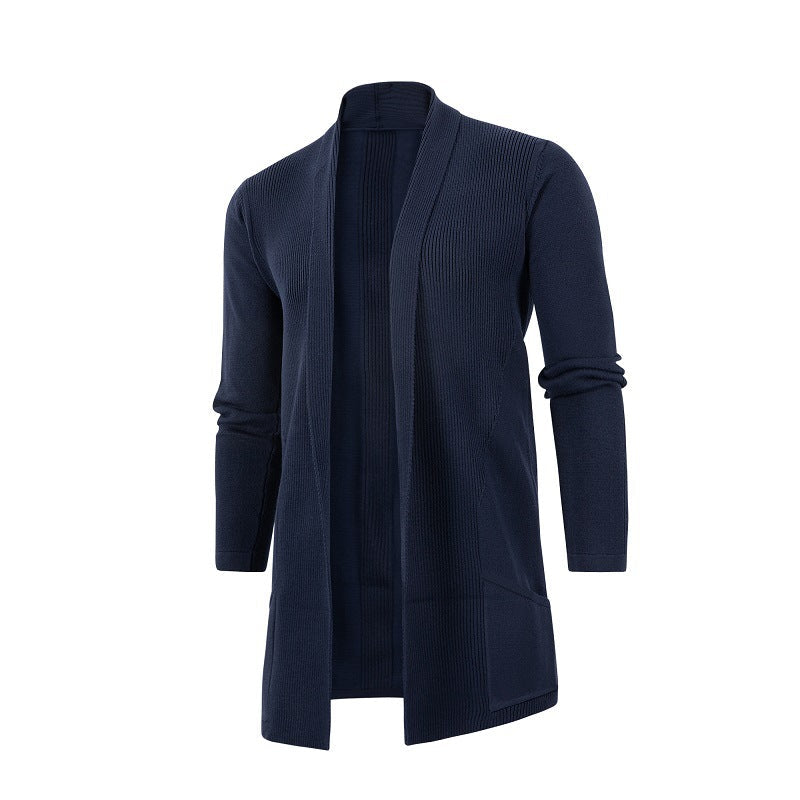 Damen Strickjacke mit offener Front und tiefem Kragen Krohn-e