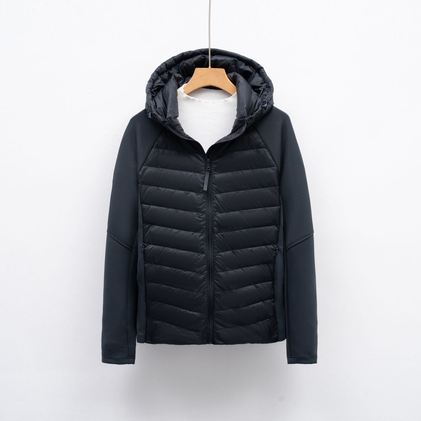 Damen vielseitige Hybridjacke mit Kapuze Krohn-e