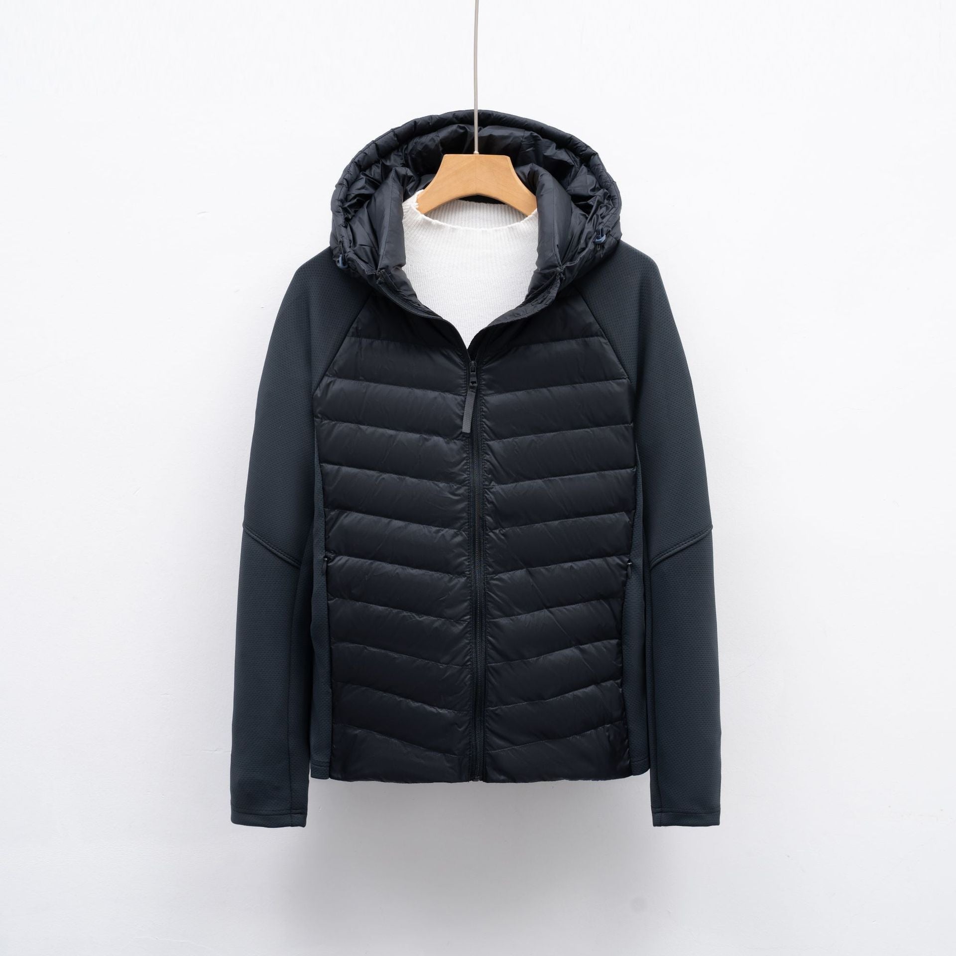 Damen vielseitige Hybridjacke mit Kapuze Krohn-e