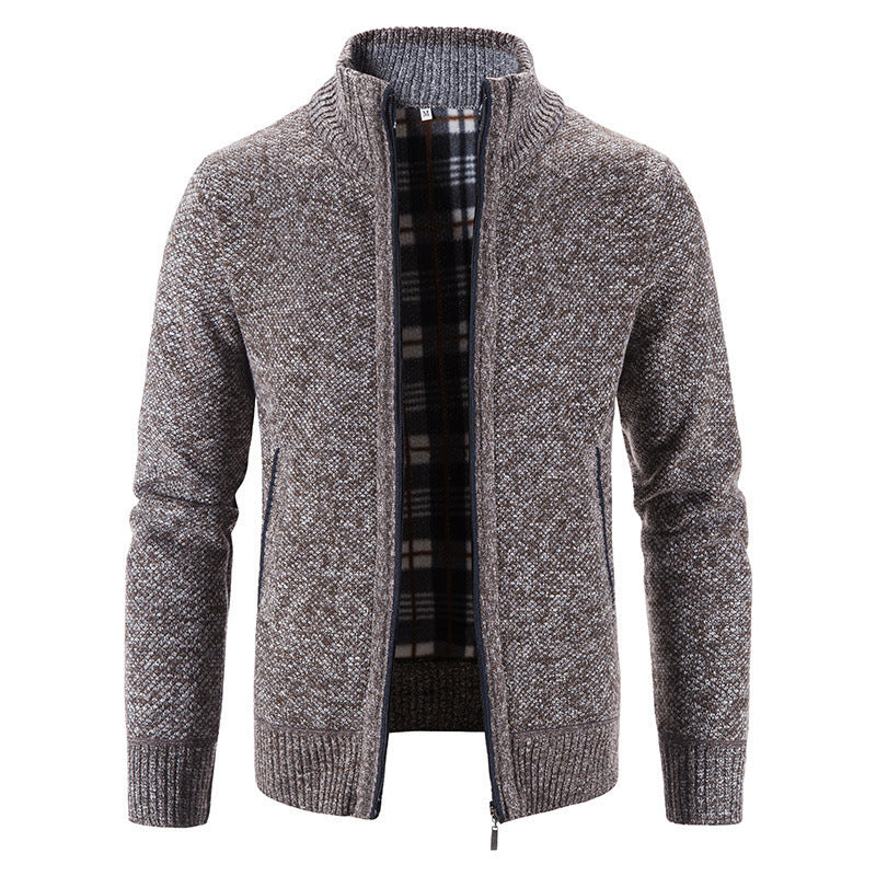Herren Strickjacke mit innovativem wärmeisolierendem Innenfutter Krohn-e