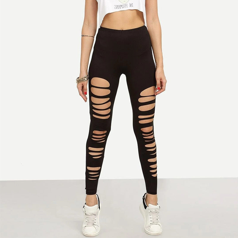 Damen Leggings mit raffiniertem Cut-Out Design Krohn-e