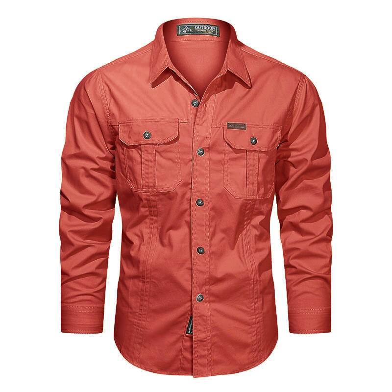 Jonas | Herren Outdoor Hemd Langarm mit Brusttaschen