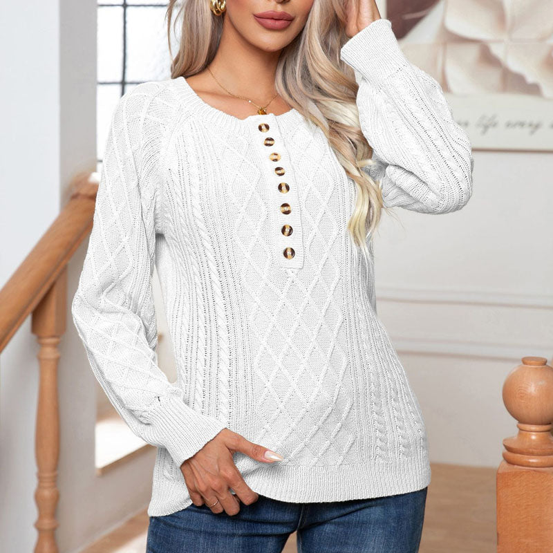 Krohn-e | Pullover Mit Zopfmuster Und Weichem Stoff