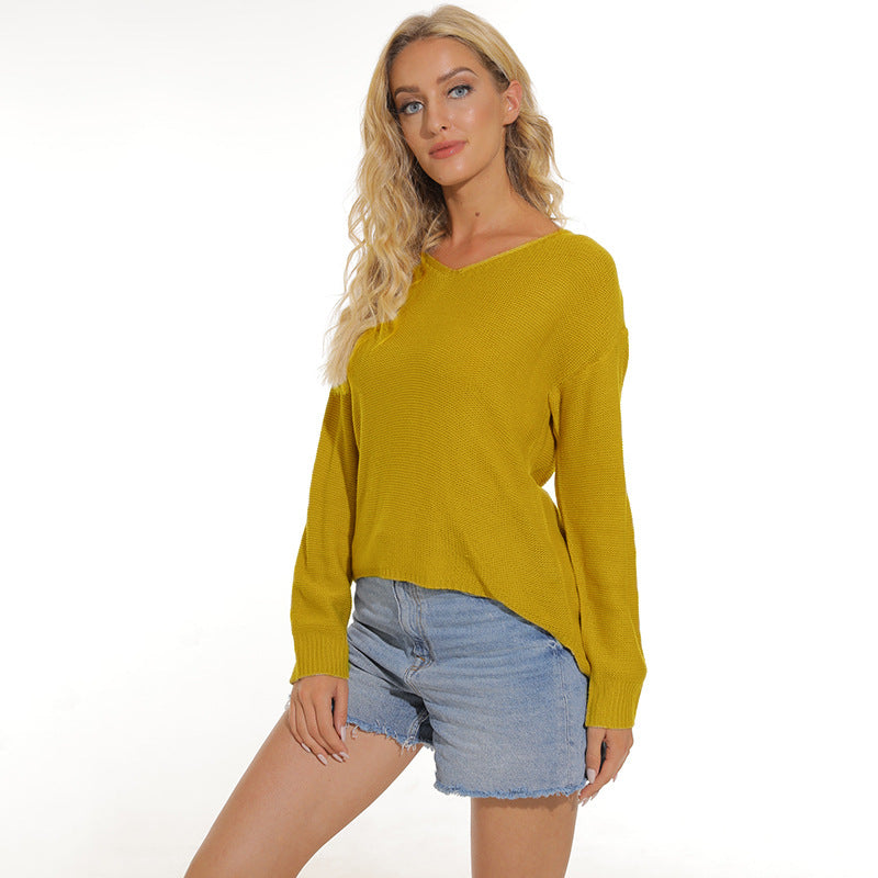 Damen Pullover mit weichem Maschenstrick und lässigem Schnitt Krohn-e
